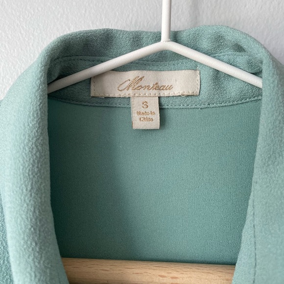 Monteau Rockabilly Vintage Inspired Sleeveless Button Down Dress Size Small - Picture 5 of 7